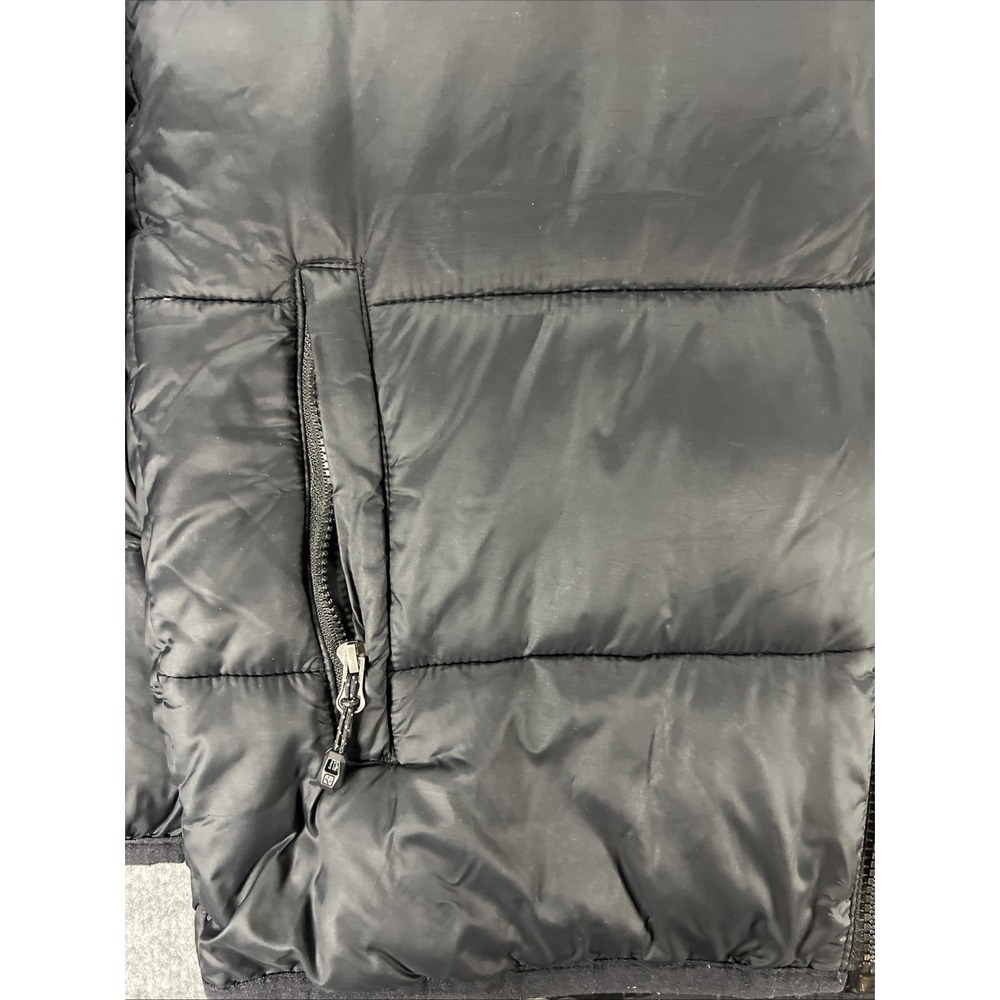 Swiss Tech Men's Packable Puffer Jacket Black Size Small S 34-36 Full Zip - Picture 2 of 10